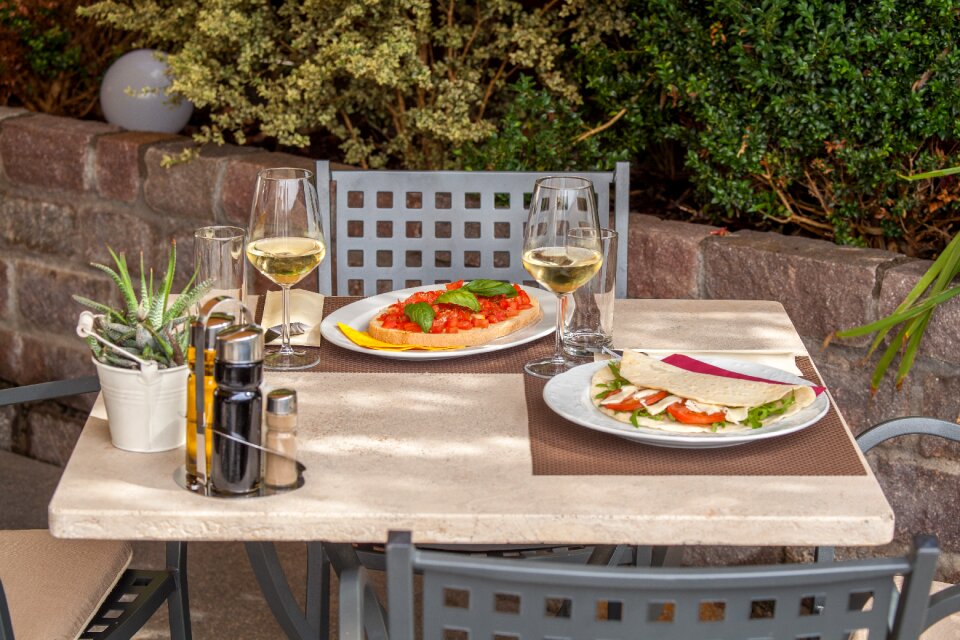 Gourmet food table