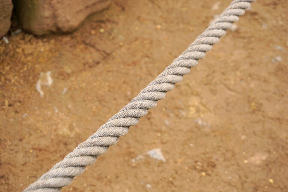 Fixing leash knitting