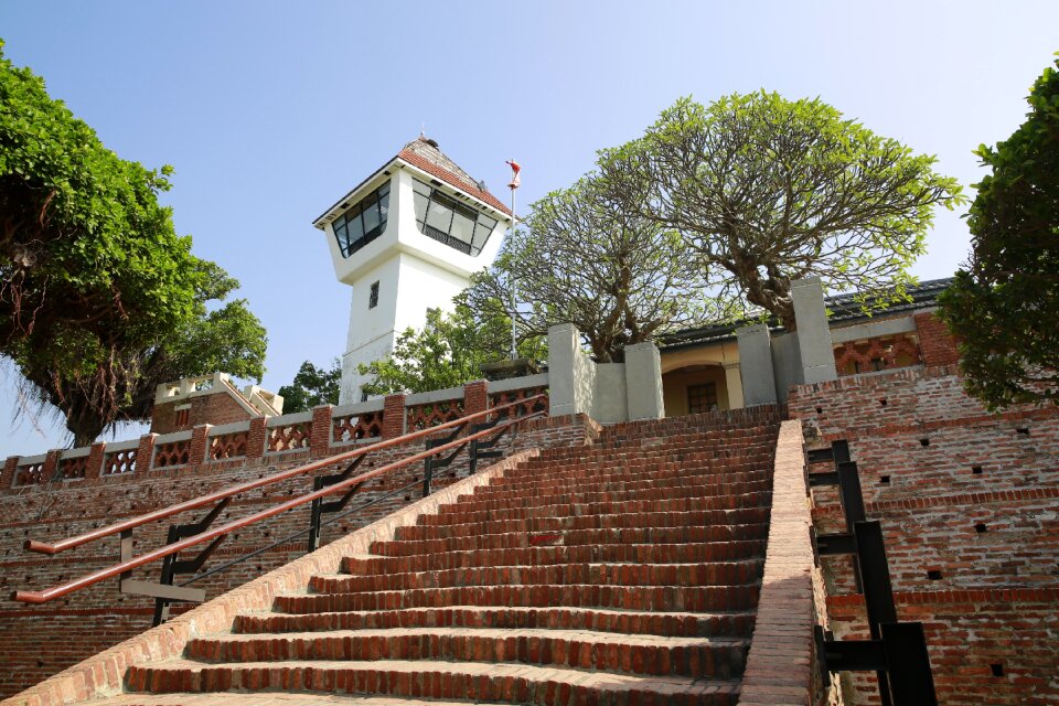 Stairs building tower