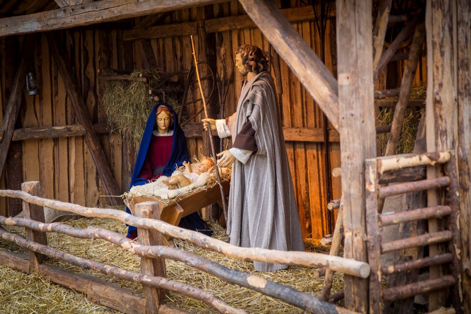 Christmas story christmas crib figures crib