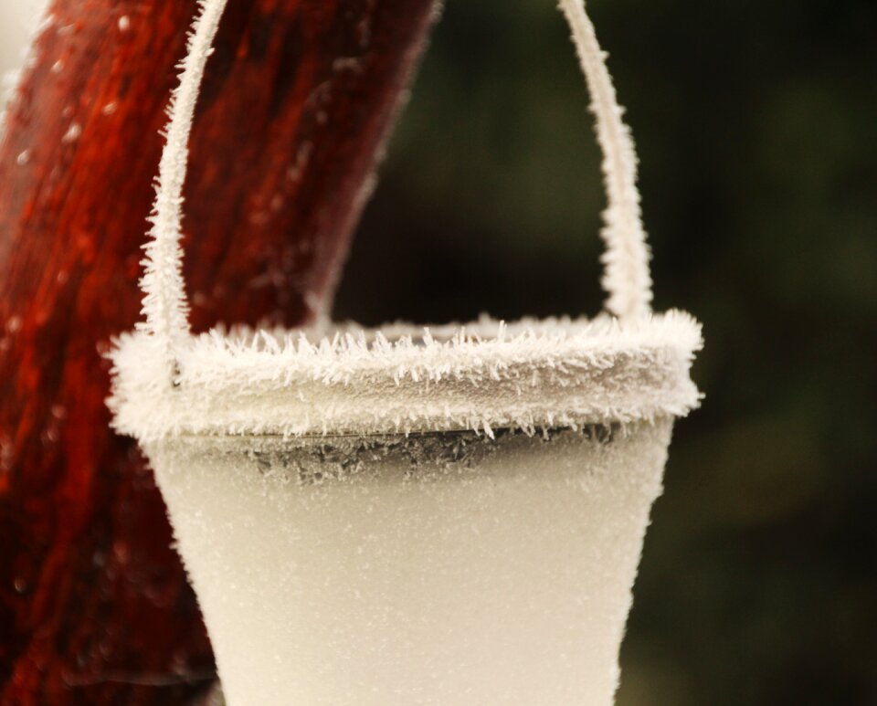 Cold winter lamp