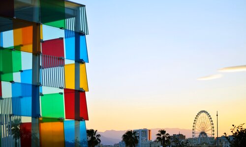 Center pompidou downtown photo