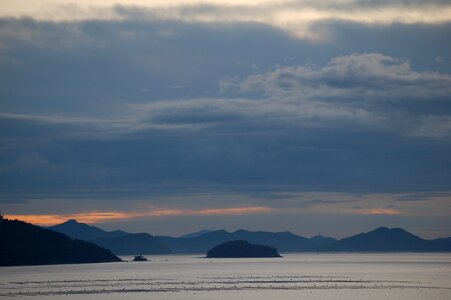 Sea landscape sky photo