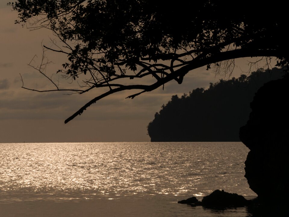 Sunset sulawesi indonesia