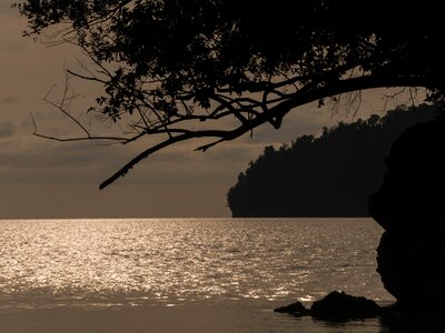 Sunset sulawesi indonesia
