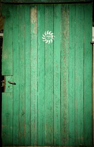 Goal old old door