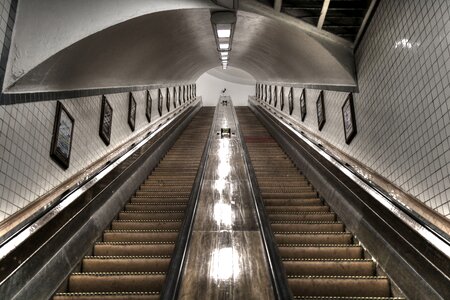 Architecture underground tunel