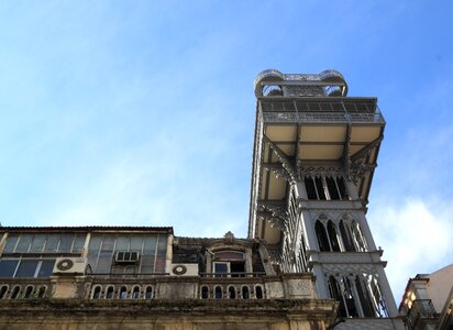 Elevator elevador de santa justa 1902 photo