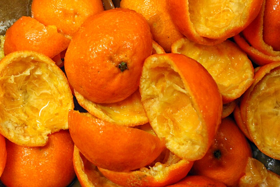 Oranges fresh juice citrus trees