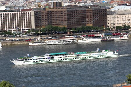 Long ship touristic sightseeing