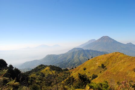 Cleft sindoro prau photo