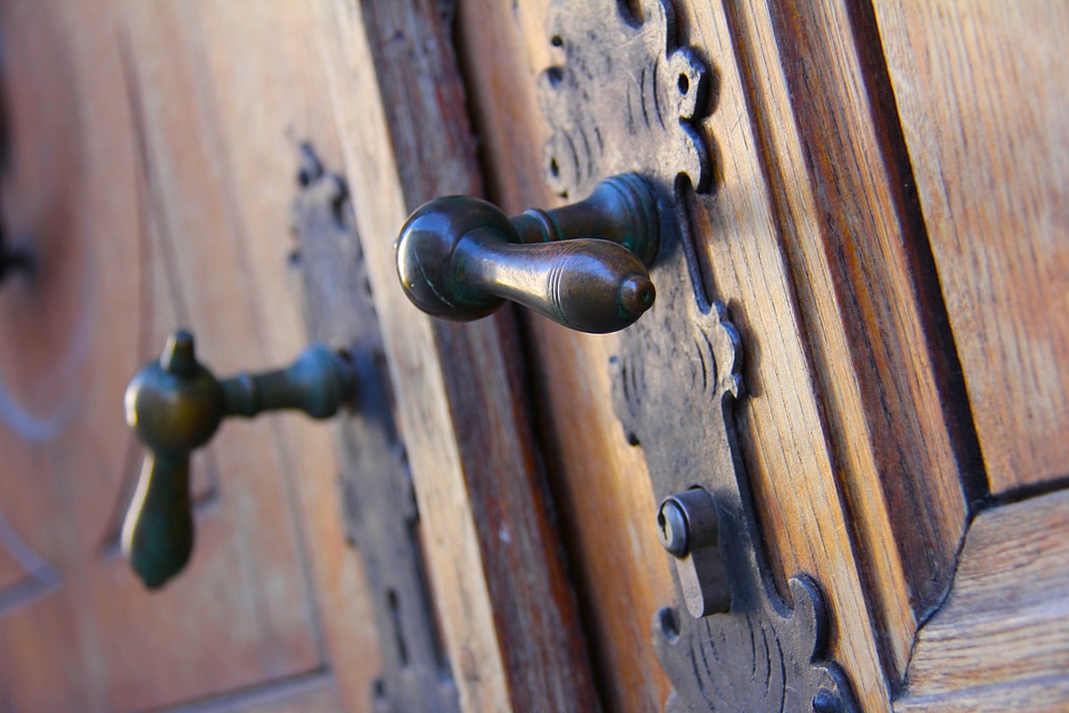 Door handles trinitatis kirke copenhagen