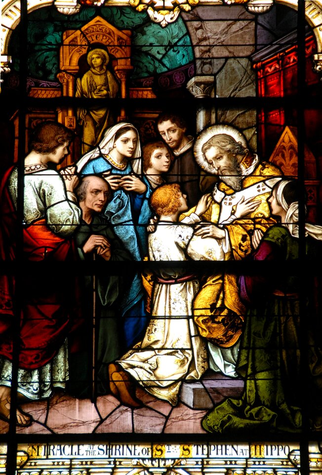 Holy st augustine believe