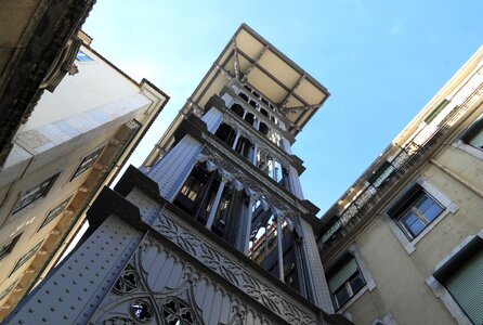 Elevator elevador de santa justa 1902 photo