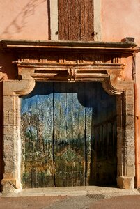 Door painted door architecture