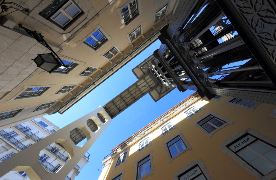 Elevator elevador de santa justa 1902 photo