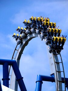 Fun amusement roller photo