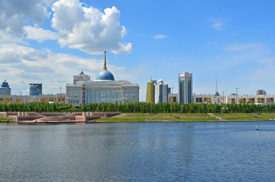 Astana palace of the president of the republic of kazakhstan quay