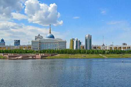 Astana palace of the president of the republic of kazakhstan quay