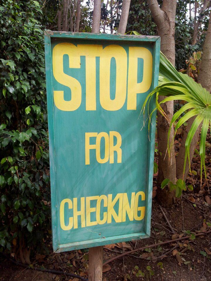 Zoo checkpoint hiking