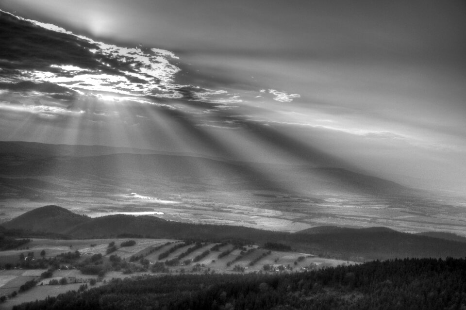 View landscape clouds