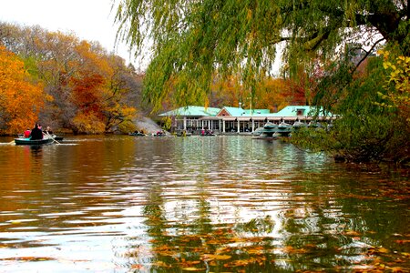 The lake the loeb boathouse loeb