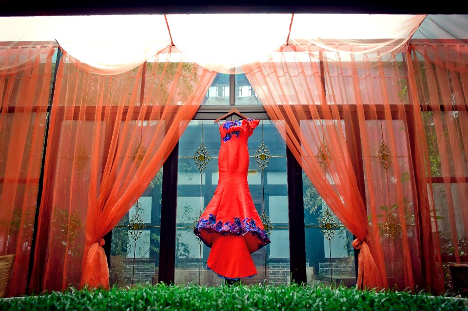 Asian style wedding preparation