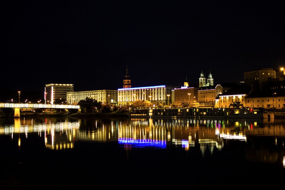 Lights at night city lights