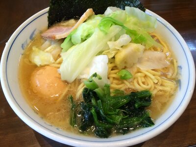 Ramen family history pork bone sauce photo