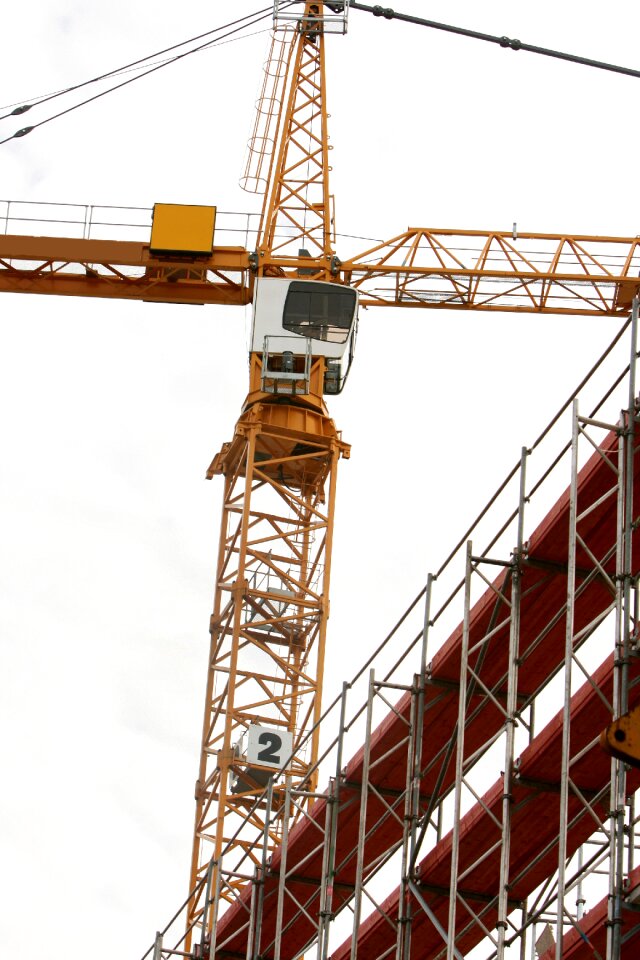 Construction work technology sky