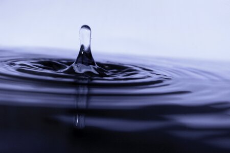 Splash color blue