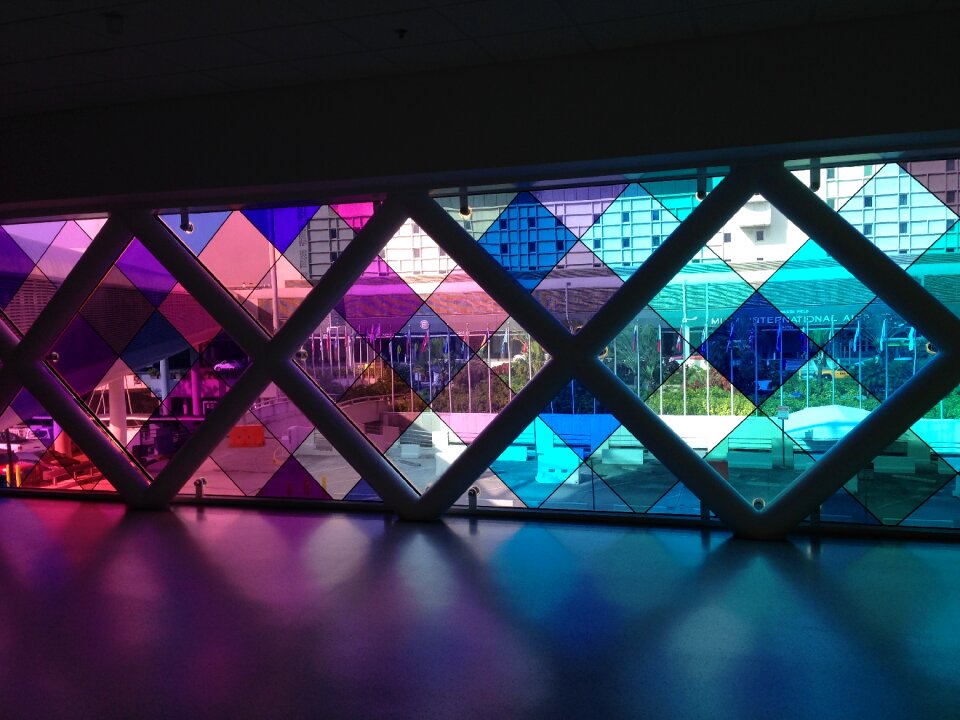 Window colorful glass