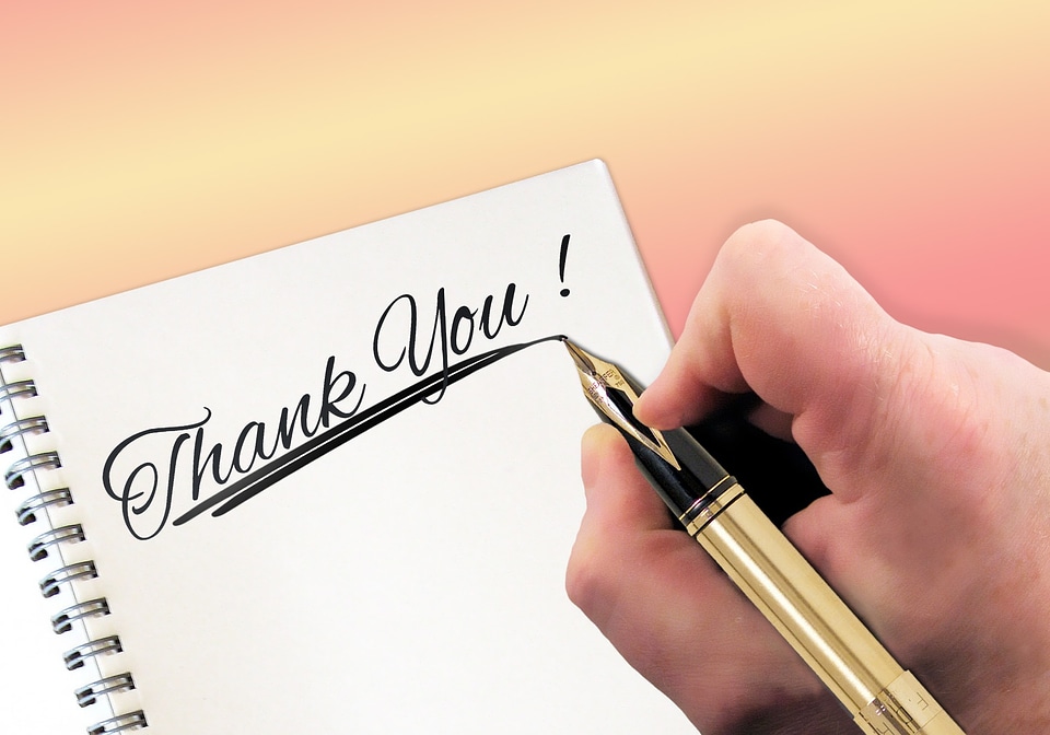 Testimonial hand pen