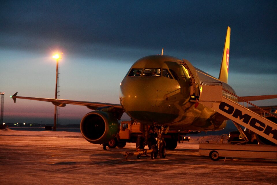 Airline closeup airport
