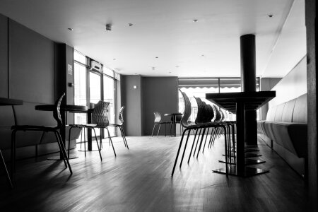 Monochromatic modern gray room