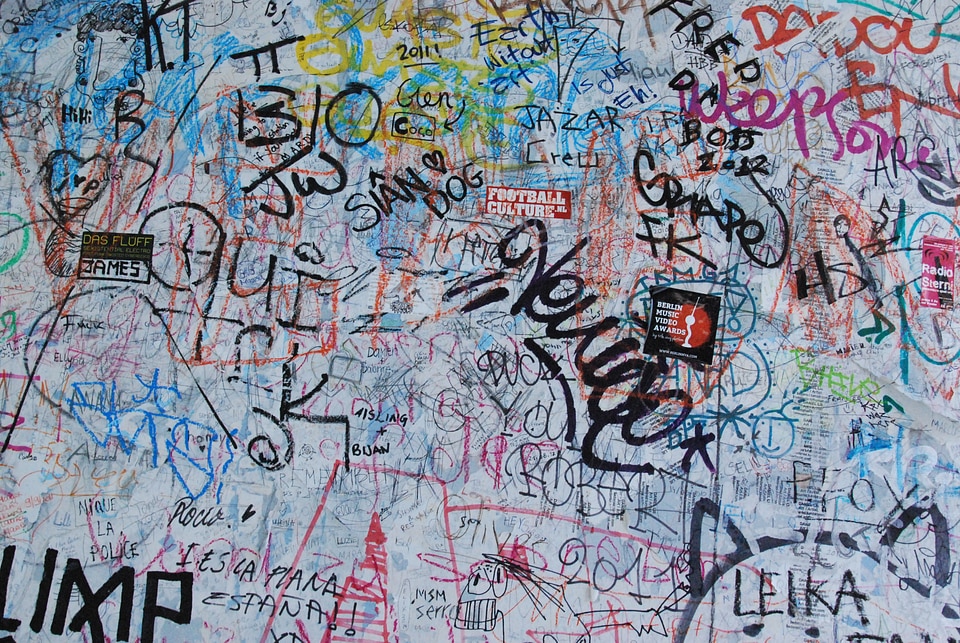 Graffiti underpass berlin