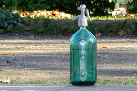 Bottle refreshing soft drink photo