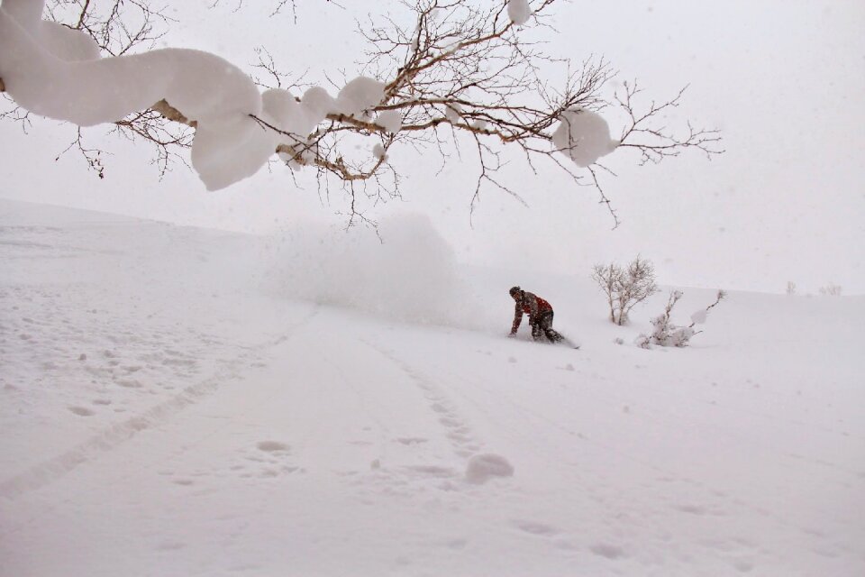Snowboarding extreme sport