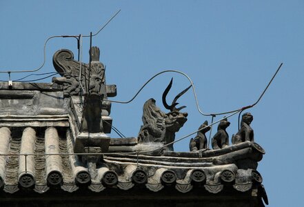 Ornament china roofing photo