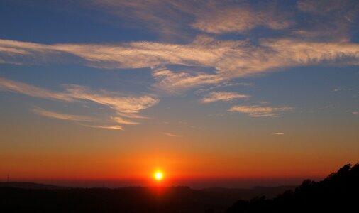 Evening nature sky photo