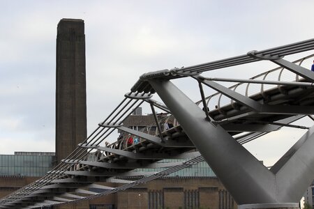 London metal structure tate museum