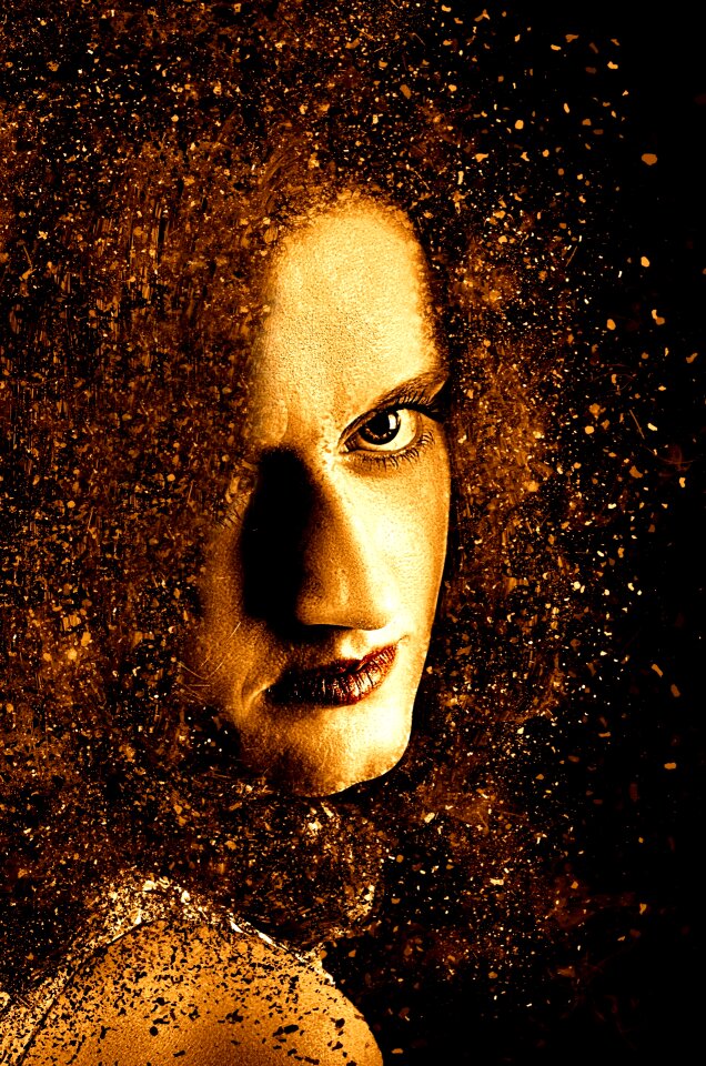 Human young woman female