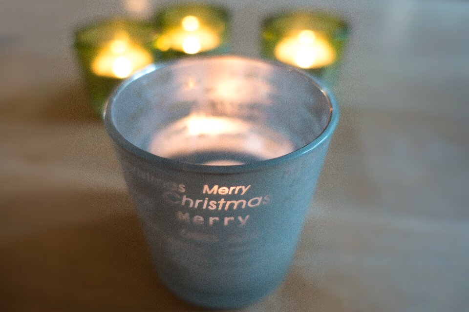 Candlelight christmas time merry christmas