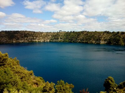 Landscape crater travel photo