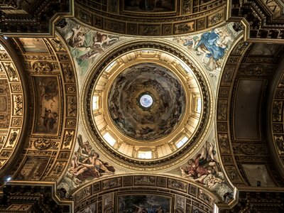 Church cupola italy photo