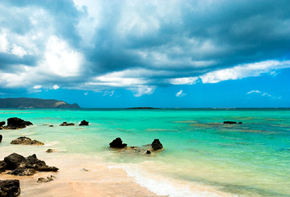 Elafonisi sea water