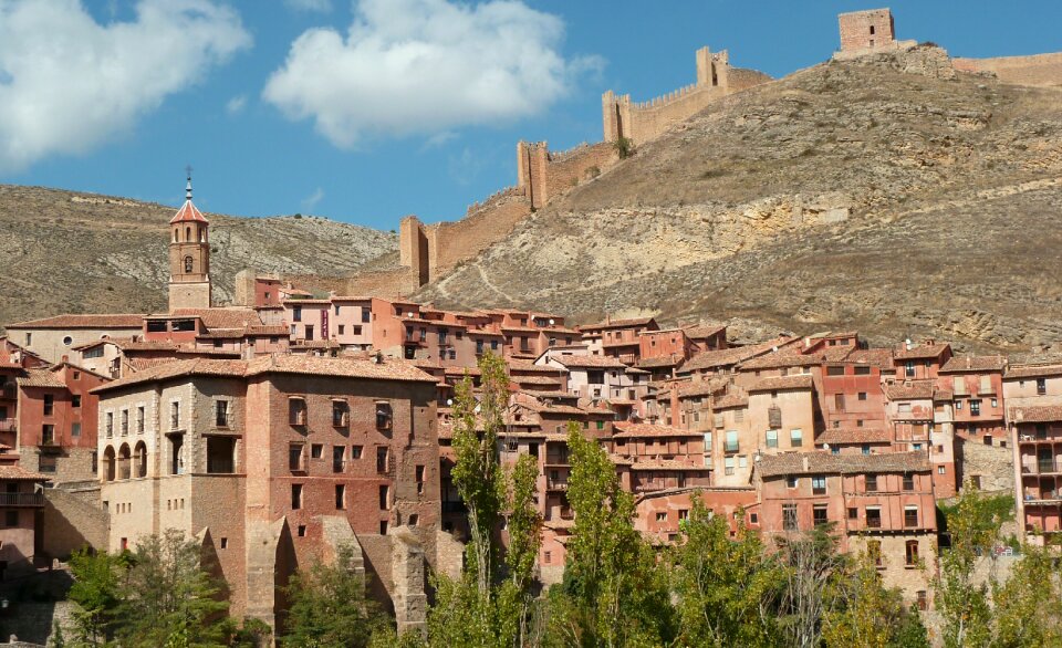 Village albaracin spain
