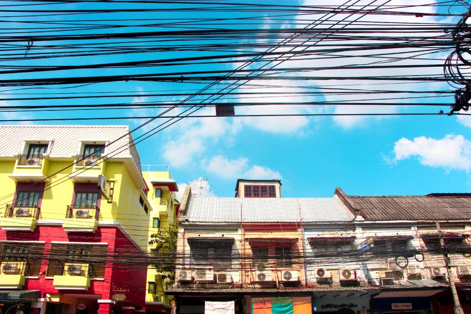 Street wire electricity