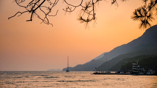 Doga gunbatimi sunset
