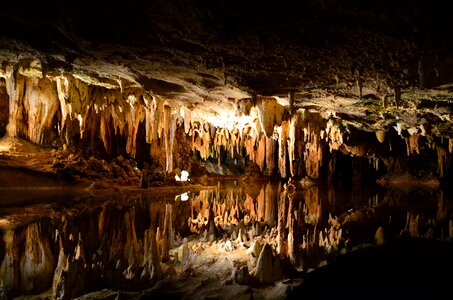 Rock geology stalactite